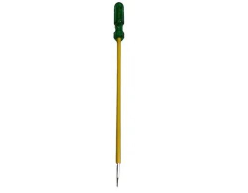 Stainless Steel(Bit) Plastic Taparia Screw Driver, Color : Green Yellow