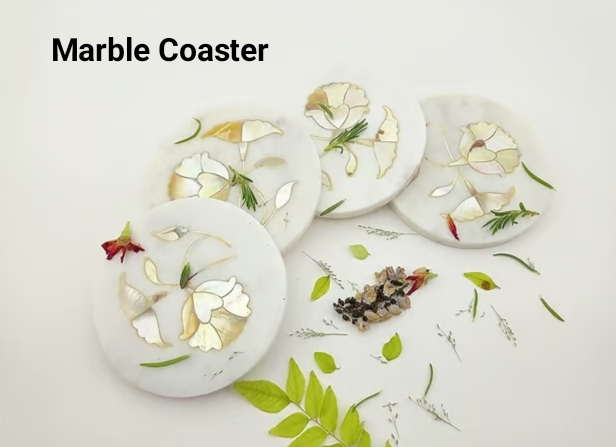 Marble Printed Coasters