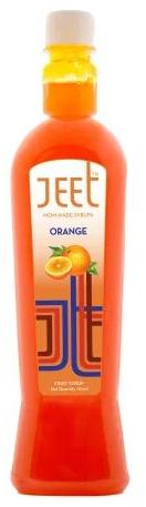 Jeet Orange Fruit Syrup, Packaging Size : 700 ml