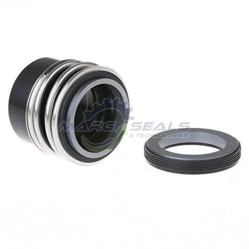 Black Round Polished Rubber Bellow Mechanical Seal, for Industrial, Certification : ISI Certified