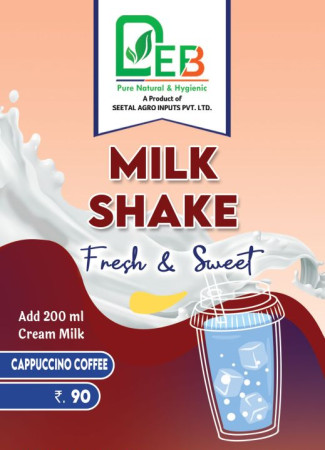 Cappuccino Coffee Milkshake Premix Powder, Shelf Life : 6months