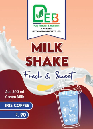 Iris Coffee Milkshake Premix Powder, Shelf Life : 6months