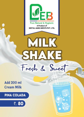Pina Colada Milkshake Premix Powder, Shelf Life : 6months