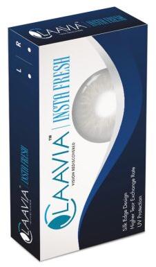 Claavia Insta Fresh Yearly Spherical Clear Contact Lens