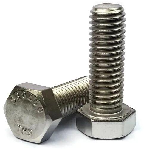 Mild Steel Hex Bolt, Size : ALL SIZES