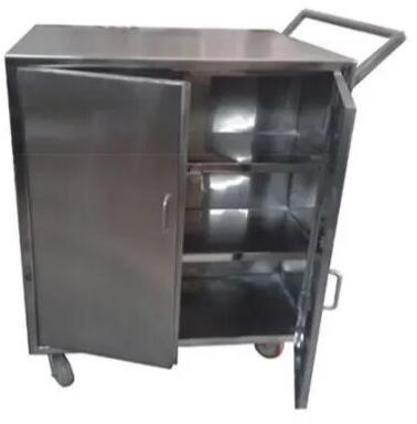 SS Sifter Sieves Trolley