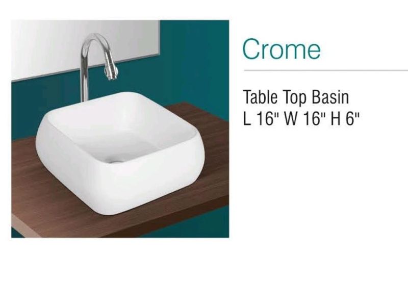 Crome Table Top Basin