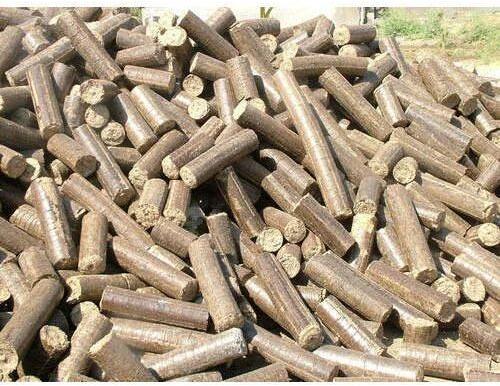 Natural Hard Brown Agro Waste Briquette, for Boiler, Packaging Type : Jute Bags
