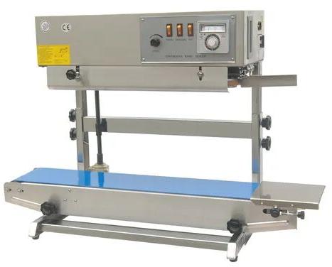 50 Hz Mild Steel Pouch Sealing Machine, Packaging Type : Pouche