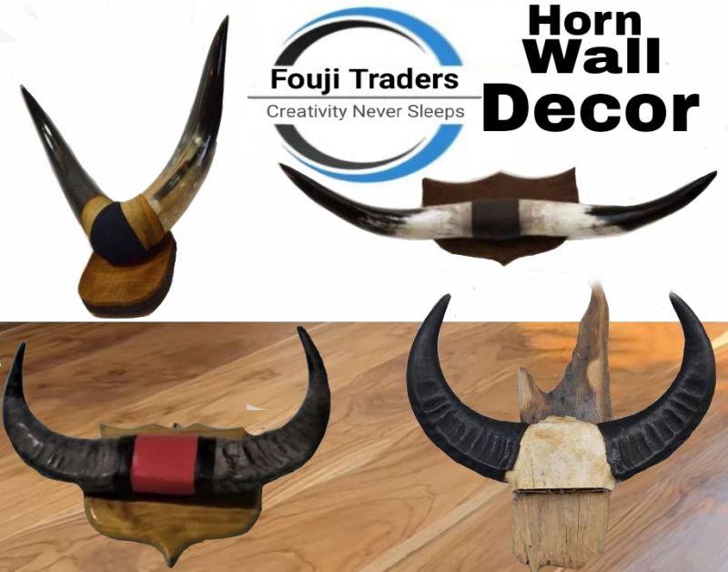 Horn Wall Decor, for Banquet, Home, Feature : Attractive Look, High Quality