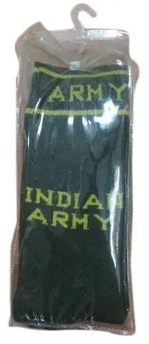 Printed Cotton Indian Army Socks, Size : Free Size