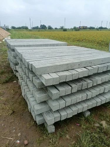 Grey 12mm Cement Concrete Pole, for Construction
