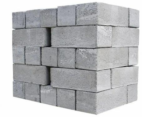 Grey Rectangular Fly Ash Cement Brick, for Side Walls, Specialities : Durable, High Performance