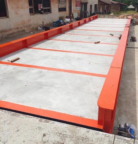 440v 80 Tonnes Ms Electronic Weighbridge, For Industrial, Size : 12x3 Mtr (lxw)