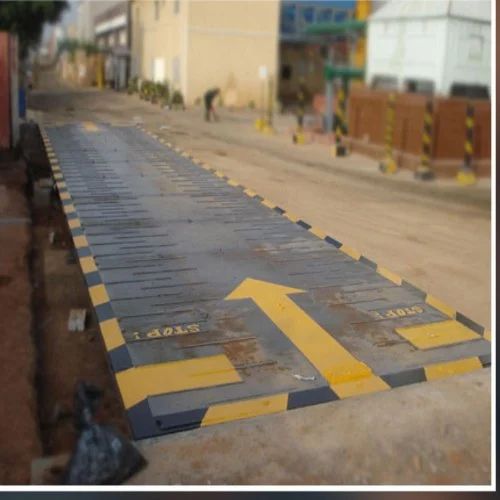220 V Iron Pitless Electronic Weighbridge, for Industrial, Size : 16x3mtr