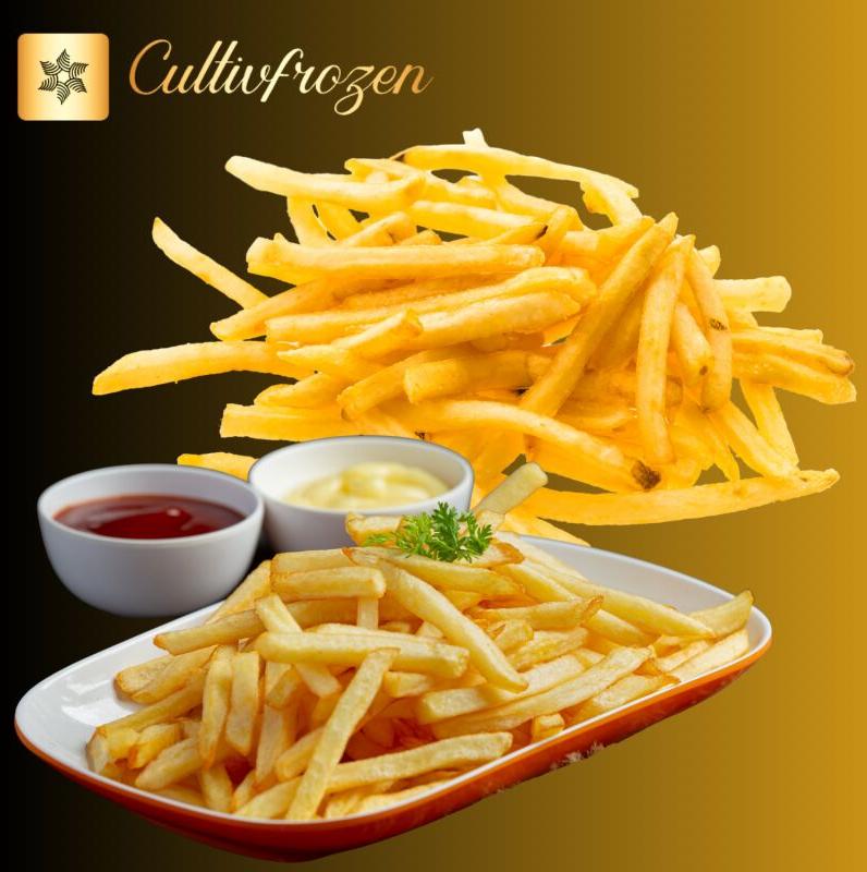 Frozen French Fries, for Home, Hotel Restaurant Bar, Packaging Type : Packet