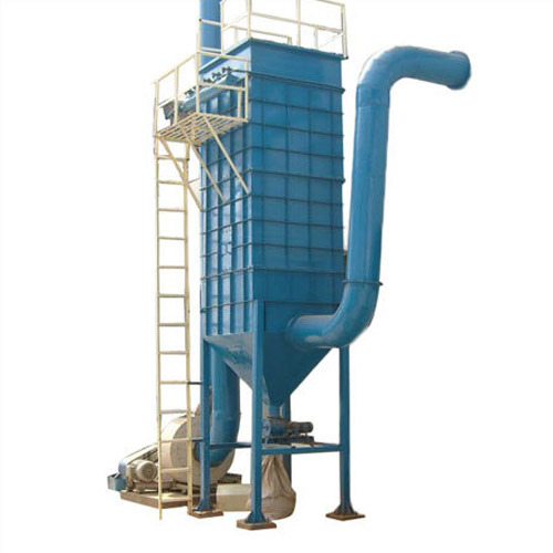 Blue 380 V Electric Mild Steel Bag Filter System, for Industrial, Automatic Grade : Automatic