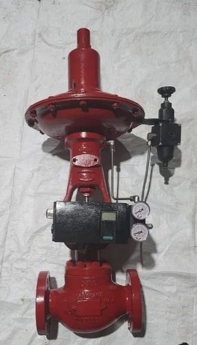 Cast Iron Boiler Pressure Control Valve, Color : Maroon Black