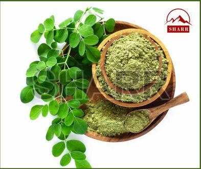 Green Sharr Natural Moringa Leaves Powder, for Medicines Products, Purity : 99%