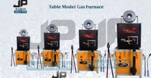 JP Table Model Gold Melting Gas Furnace