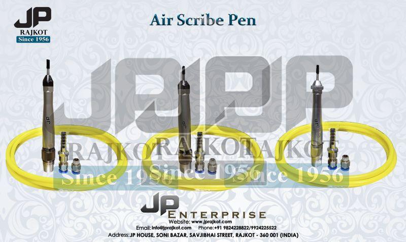 Yellow Stainless Steel Air Scribe Dull Pen