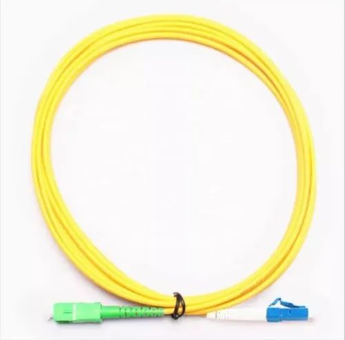 Yellow Simplex & Duplex Patch Cords, for Networking, Technics : Machine Made