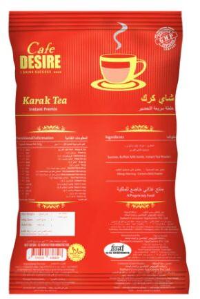 1Kg Cafe Desire Karak Tea Premix, Packaging Type : Plastic Packet