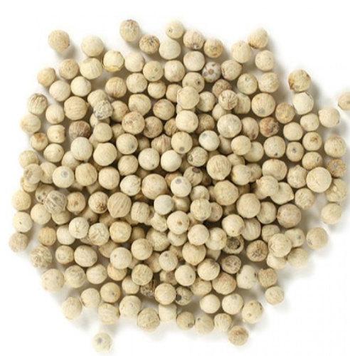 Granules Raw Natural Dry Bold White Pepper, for Spices, Cooking, Packaging Type : Plastic Packet