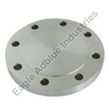Silver Round Plain Polished Stainless Steel Blind Flange