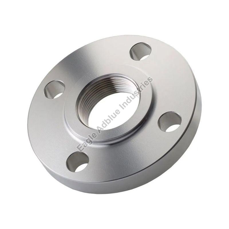 Silver Duplex Steel Slip on Flange, for Industrial Use, Shape : Round