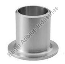 Silver Polished Stainless Steel Lap Joint Stub End, for Pipe Fittings, Shape : Round