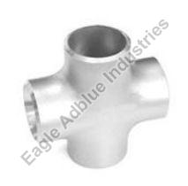 Polished Stainless Steel Cross Tee, for Pipe Fittings, Feature : High Strength, Fine Finishing, Excellent Quality