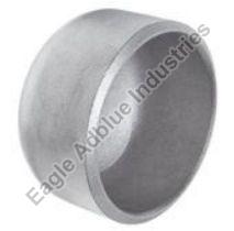 Silver Round Polished Stainless Steel Pipe Cap