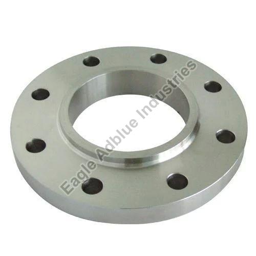 Silver Round Polished Titanium Slip On Flange, for Industry Use