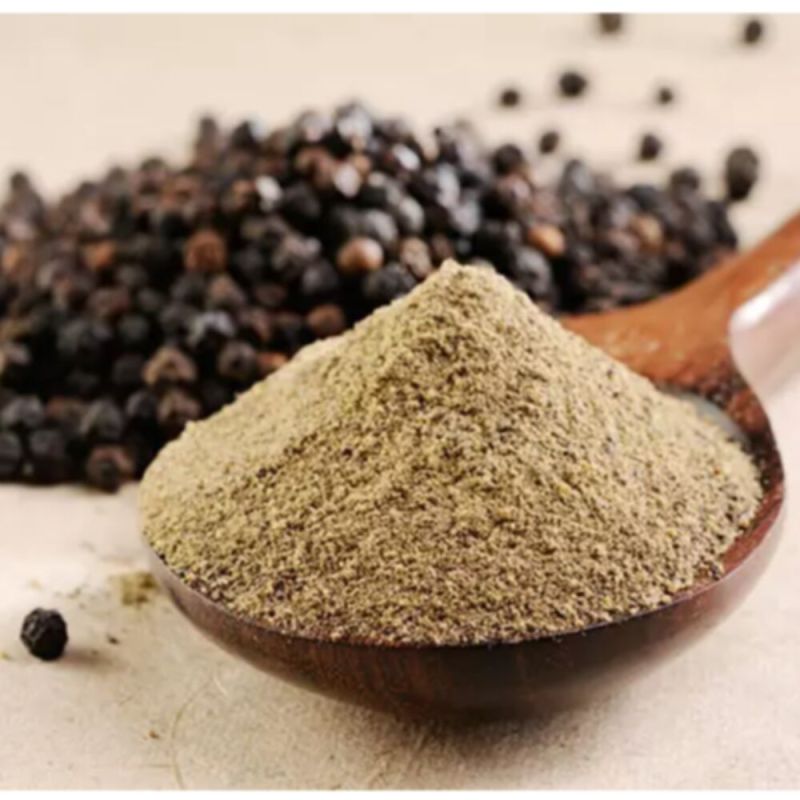 Brown Raw Black Pepper Powder, for Cooking, Certification : FSSAI Certified