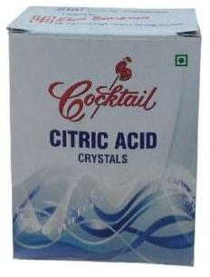 Cocktail Citric Acid Crystals, Packaging Type : Paper Box