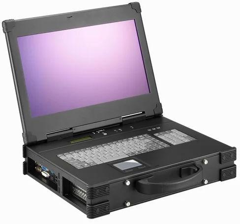 Black business rugged laptop