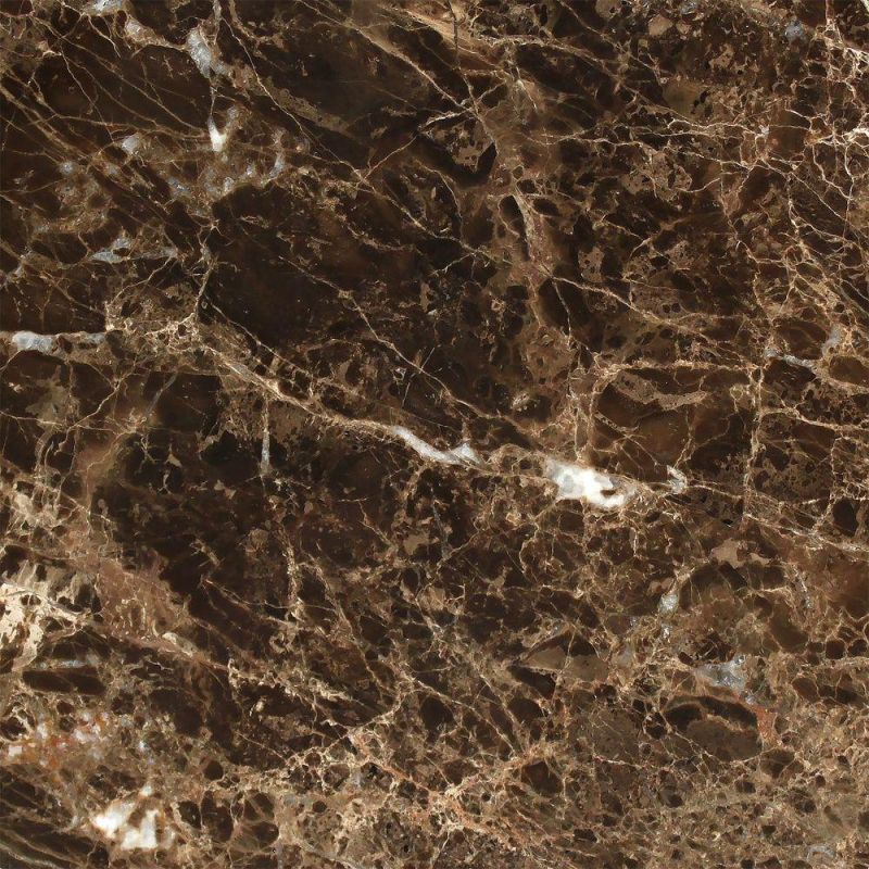 Rectangular Dark Emperador Marble Slab, for Hotel, Kitchen, Office, Restaurant, Size : All Sizes