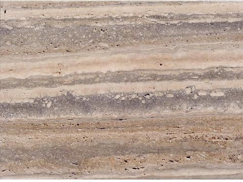 Silver Travertine Marble Slab