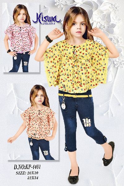 Rm Sahi Baby Girls Pants And Top