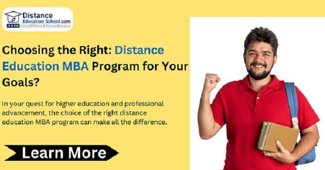 Mba Distance Learning