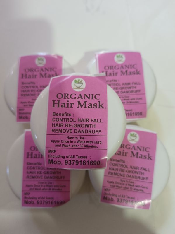 Glow Gaurdian Regrowth Hair Mask, Packaging Type : Plastic Pouch