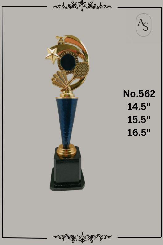 Fibre item no-562 golden trophy, Shape : Customised