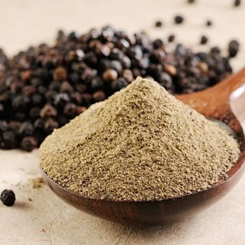 Natural Black Pepper Powder, Purity : 100%