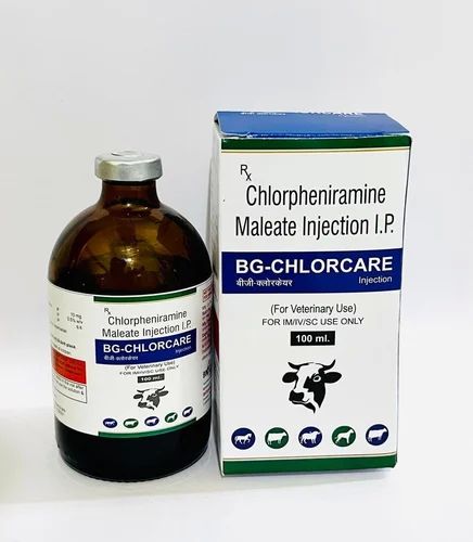 Chlorcare Chloropheniramin Maleate Injection, For Hospital, Packaging Type : Glass Bottle