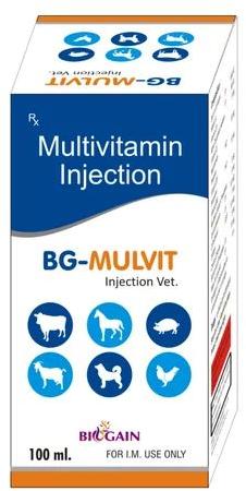 BG-Mulvit Multivitamin Injection, Shelf Life : 24 Months