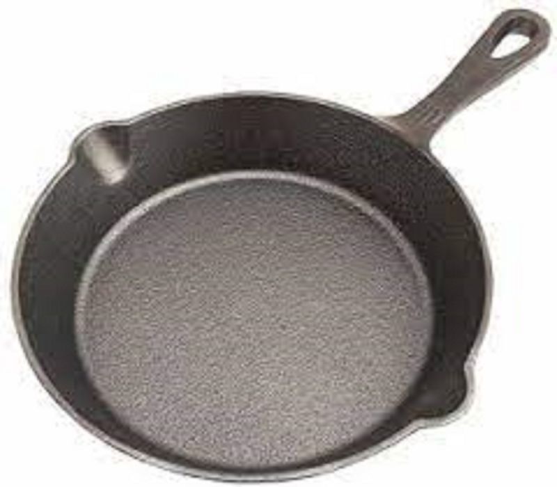 Black GRIDDLE Iron skillet pan, for Cooking, Home, Restaurant, Handle Length : 4inch, 5inch, 6inch