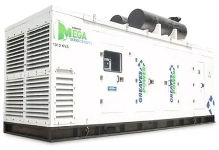 White 1010 kVA 50 Hz Mega Diesel Generator, Phase : 3-Phase