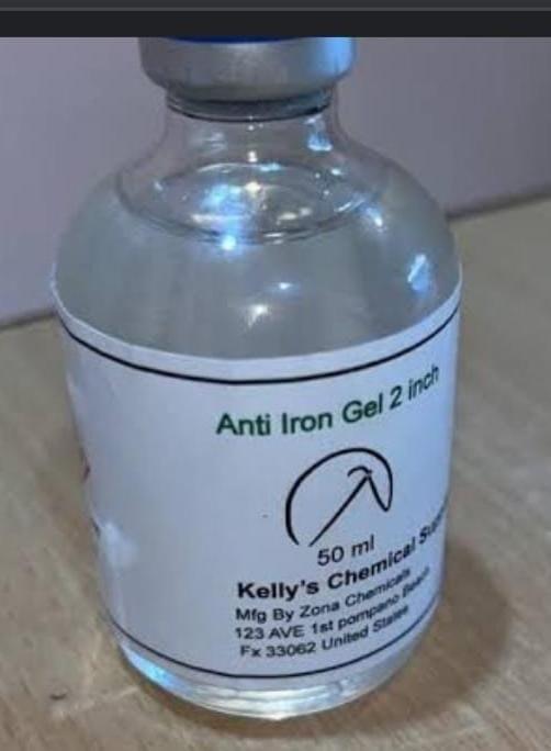 Anti iron chemical, for Thorough the injection