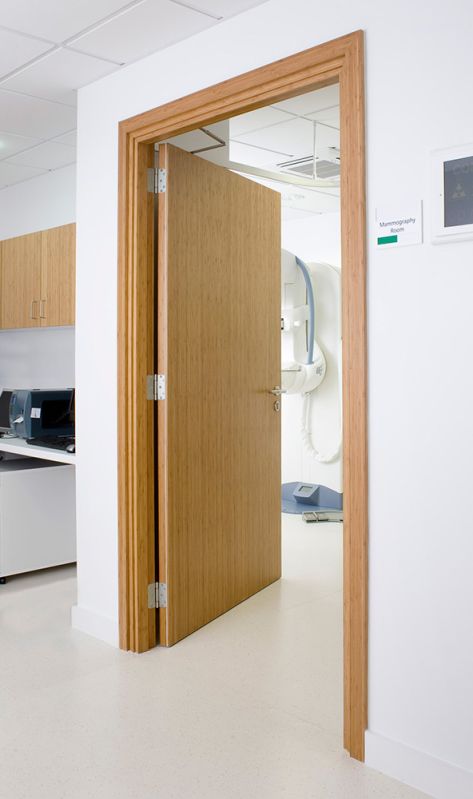 Wooden Lead Lined Door, For Clinical Use, Hospital